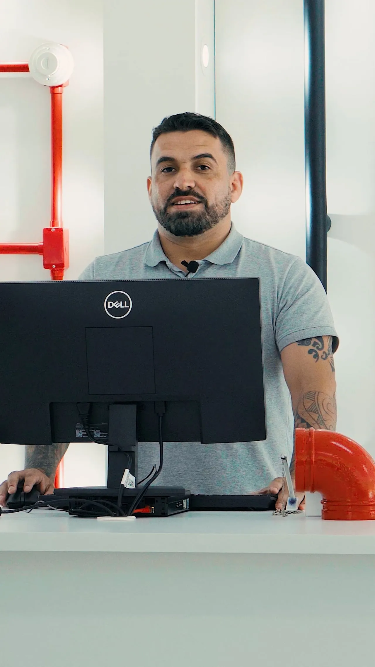 3D + motion + vídeo — lançamento de site