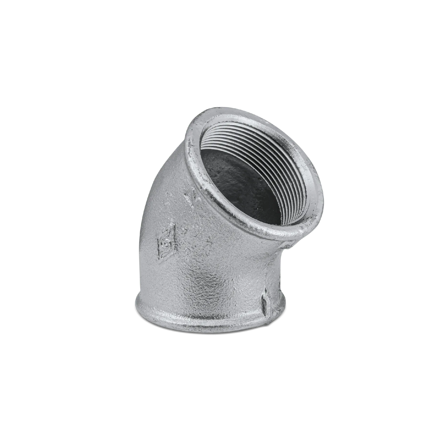 Foto de produto: cotovelo galvanizado 45 graus