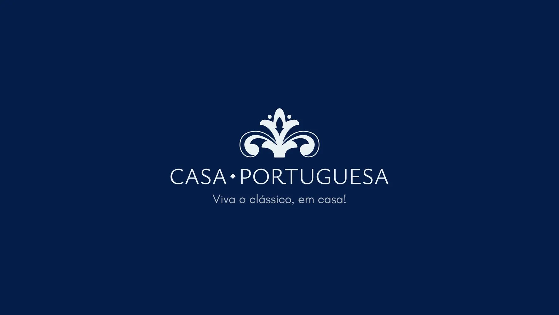 Identidade visual Casa Portuguesa — página de encerramento do brandbook